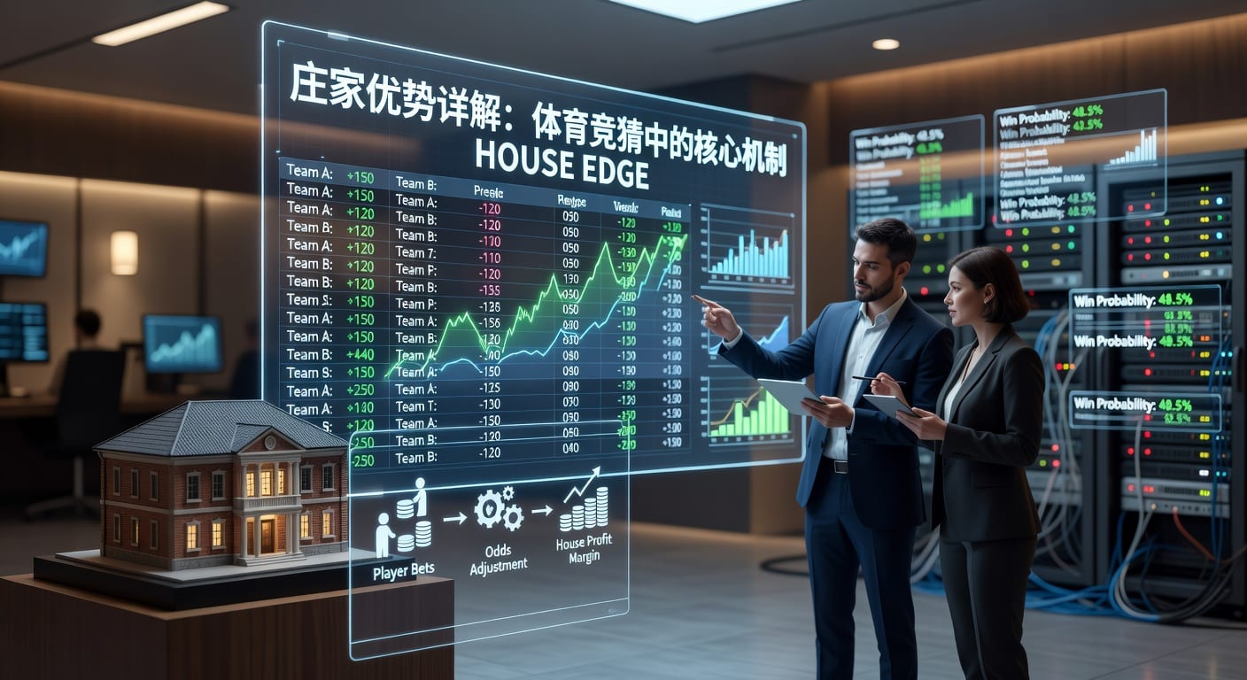 庄家优势 house edge：资深分析师解析体育博彩核心数学模型