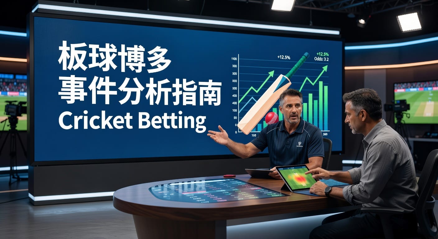 板球博彩：资深分析师带你深入了解 Cricket Betting 的策略与技巧