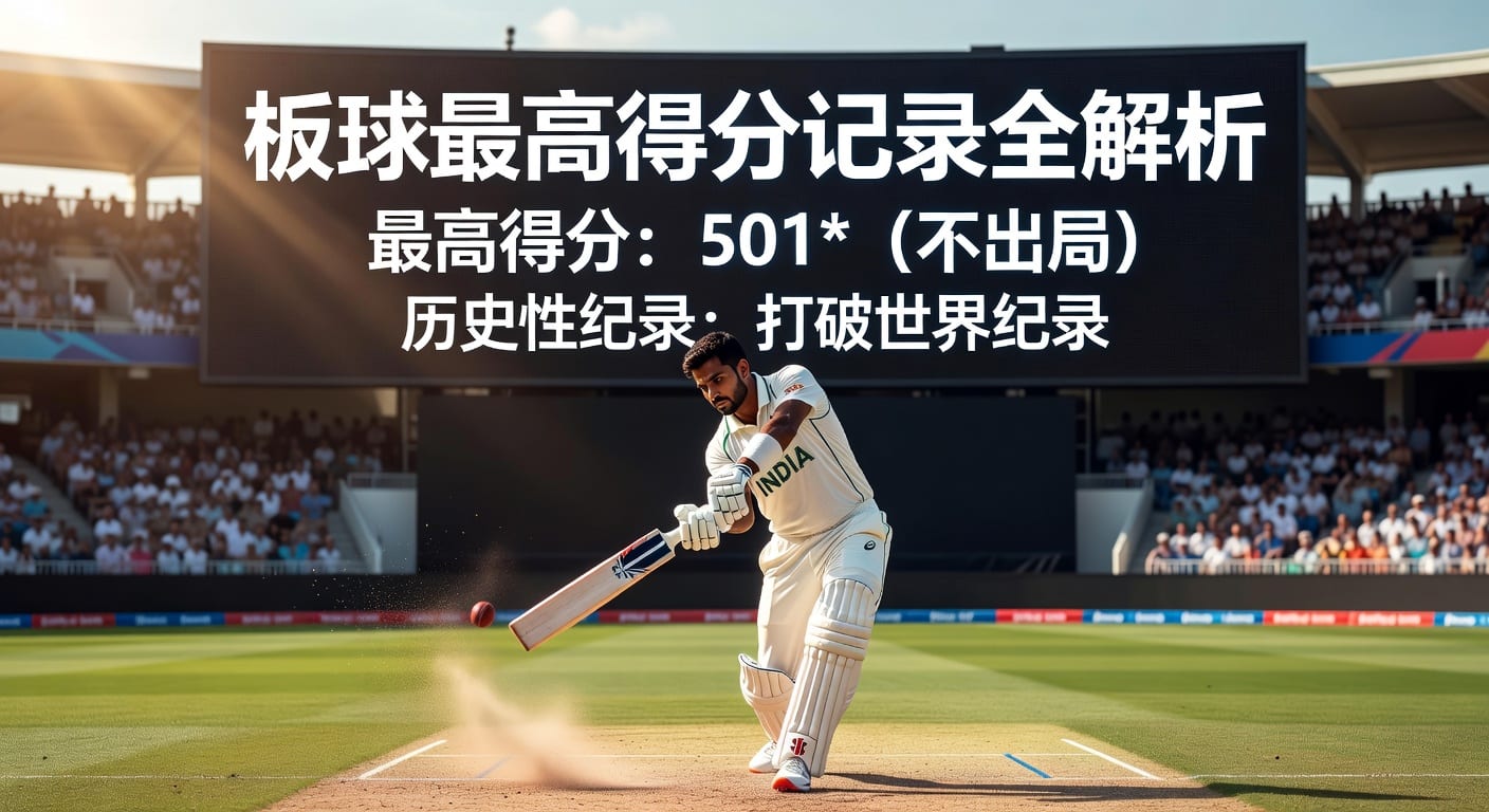 板球最高得分 Highest Score：单局纪录与赛场解读2026年